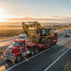 Transport de matériel lourd : la clé d’un chantier efficace et sûr
