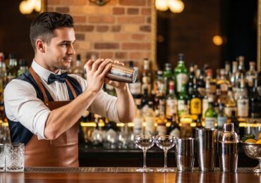 La posture du barman : prévenir le mal de dos derrière le comptoir