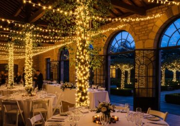 Éclairage salle de réception : transformer l&rsquo;ambiance avec des guirlandes
