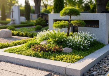 Monument funéraire paysager : la tendance du végétal