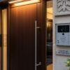 Largeur porte entrée : visiophone et ouverture auto