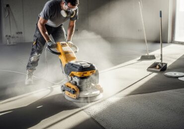 Ponçage de la chape fluide anhydrite : l&rsquo;étape obligatoire