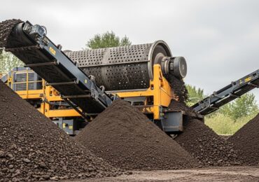 Criblage trommel : la solution idéale pour la terre végétale et le compost