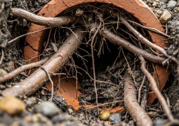 Les racines dans les canalisations : le curage par coupe-racines