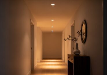 Éclairage intelligent à détection de présence pour les couloirs