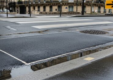 Réfection enrobé après tranchée d&rsquo;égout