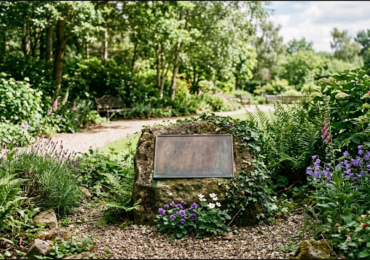Plaque commémorative au jardin du souvenir : tarifs et règles