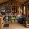 Organisation intérieure : optimiser le rangement de votre abri de jardin