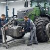 Lestage du tracteur poids lourd pour l’adhérence