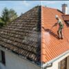 Nettoyage de toiture : un moyen de prévenir les dégradations