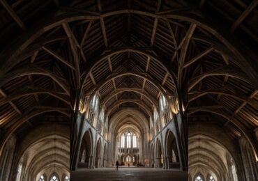 Charpente de cathédrale : mettre en valeur les hauteurs sous plafond monumentales