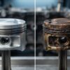 Piston et chambre de combustion : l’impact de la calamine sur les segments
