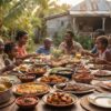 Pourquoi le repas occupe-t-il une place importante dans la culture créole ?