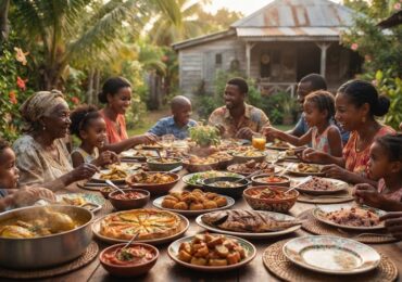 Pourquoi le repas occupe-t-il une place importante dans la culture créole ?
