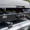 Antivol accessoires pour coffre de toit : serrure multipoints