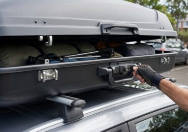 Antivol accessoires pour coffre de toit : serrure multipoints