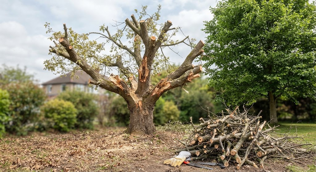élagage d'arbres