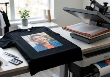 Flex imprimable : imprimer une photo et la floquer