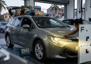 Réglage des phares avec un chargement vacances lourd