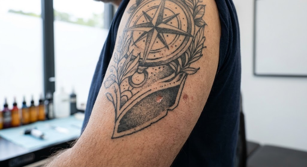 Retouche de tatouage