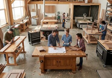 Partager un atelier ébénisterie : le coworking des artisans