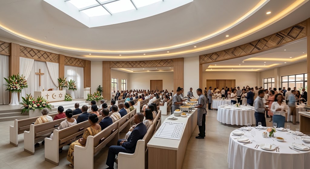 Salle pour événement religieux