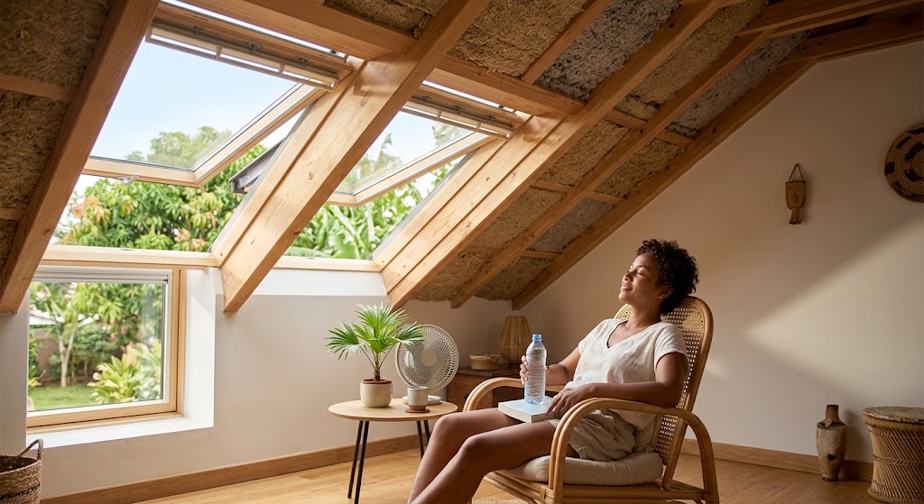 Isolation de toiture pour un confort d'été optimal