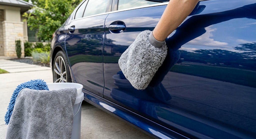 Lavage auto efficace pour préserver la peinture