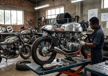Garage moto spécialisé : préparation moteur, personnalisation et tuning café racer