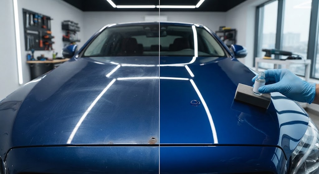 Peinture auto pour entretien