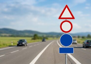 Signalisation routière verticale : dangers, interdictions, obligations et indications
