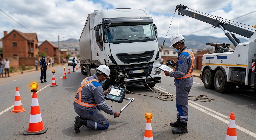 Remorquage de camion